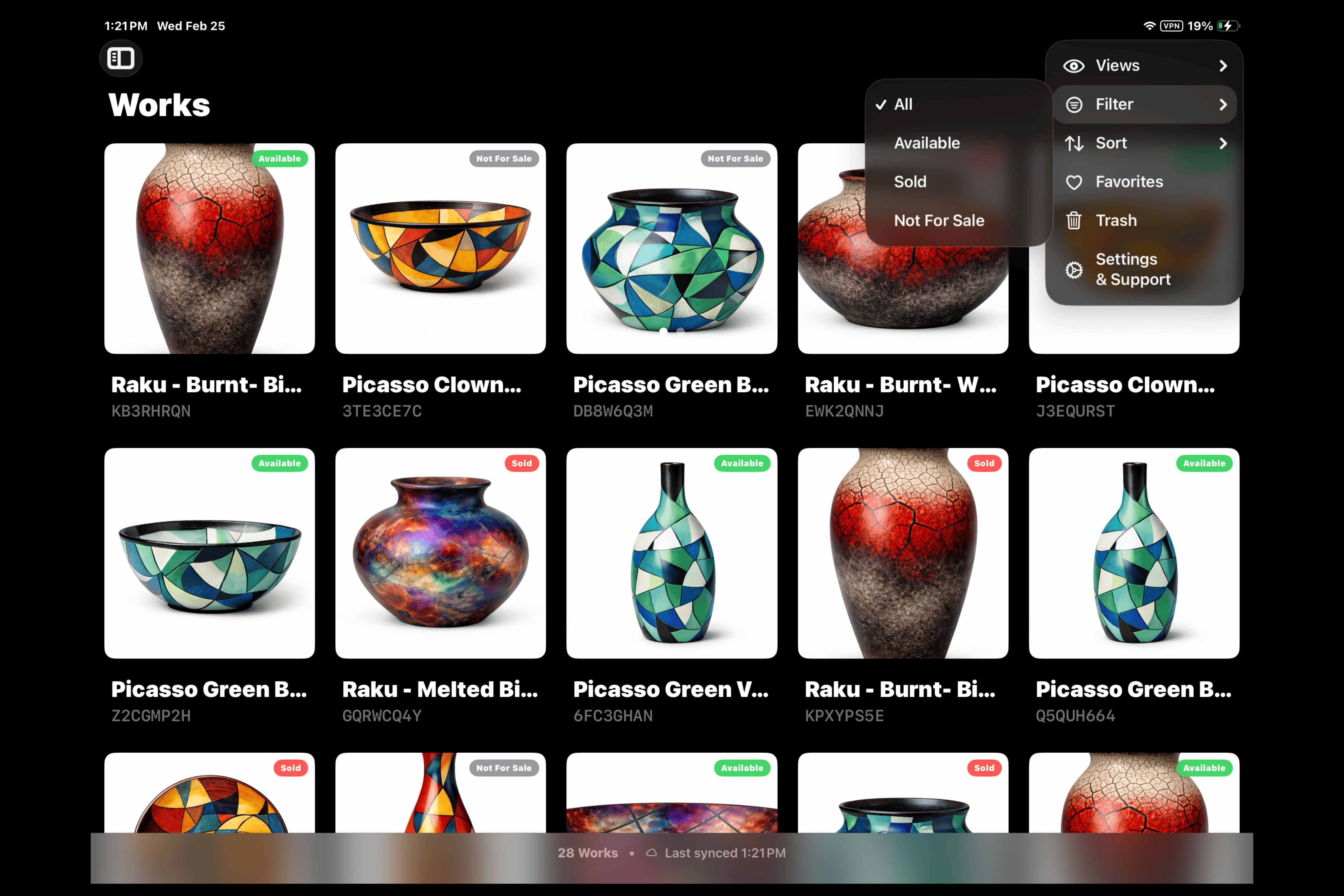 Collection Status Management